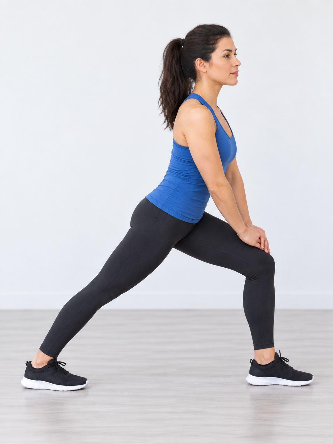 Runner’s calf stretch