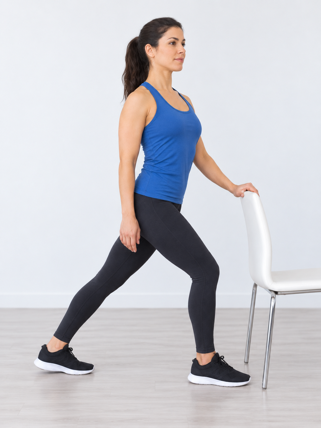 Standing hip-flexor stretch